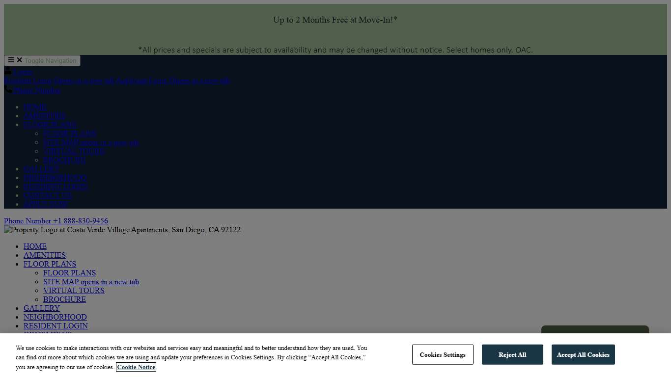 Apartments in UTC, San Diego | Costa Verde Village